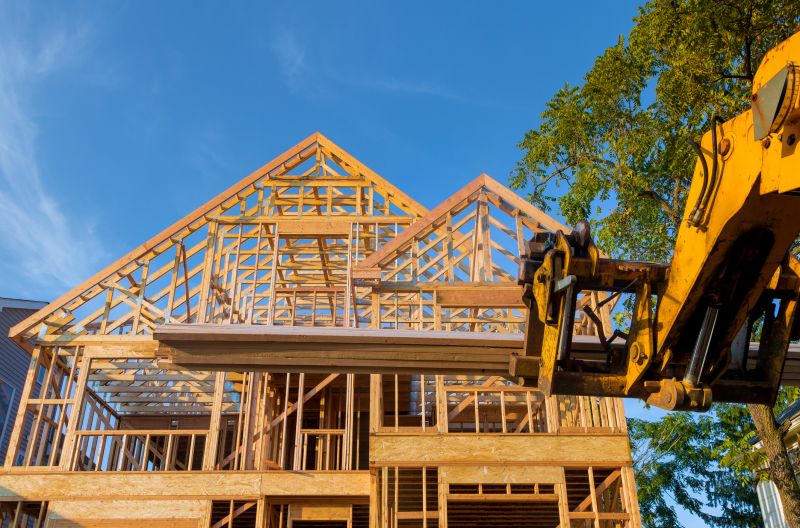 Products For Roof Truss Installations in use